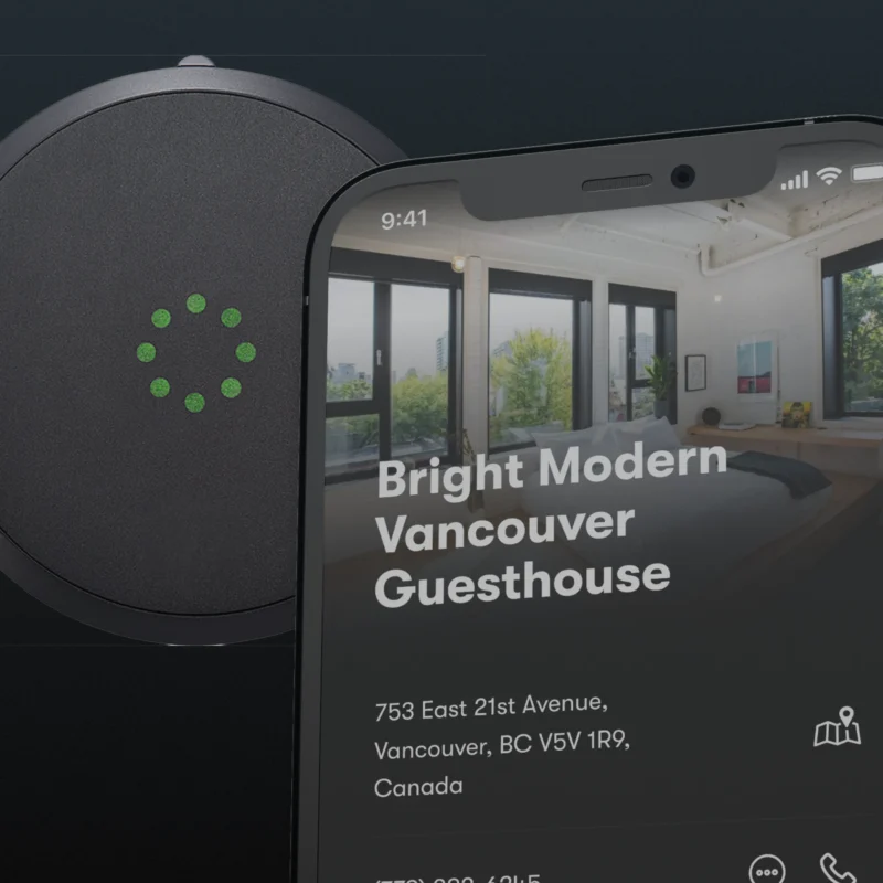 smart locks that automates the check in for you vacation rental