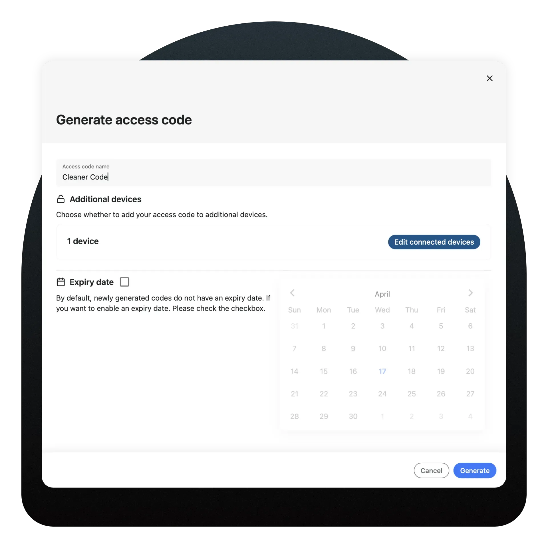 Smart Locks Perm Codes