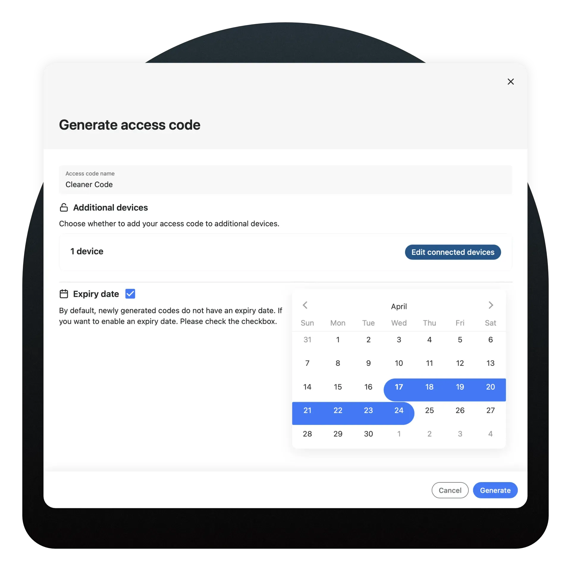 Smart Locks Temp Codes