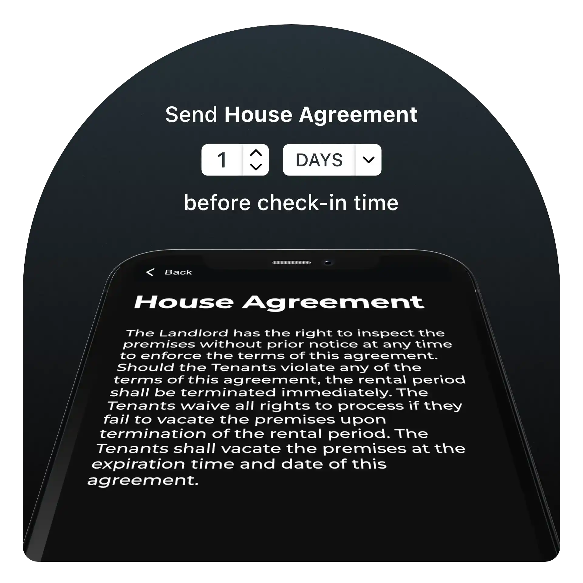 Vacation rental agreements